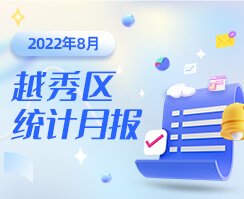 2022年8月越秀区统计数据