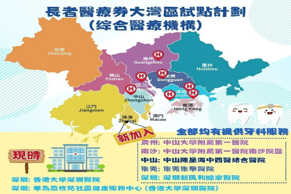 7间内地医疗机构获纳入香港“长者医疗券大湾区试点计划”